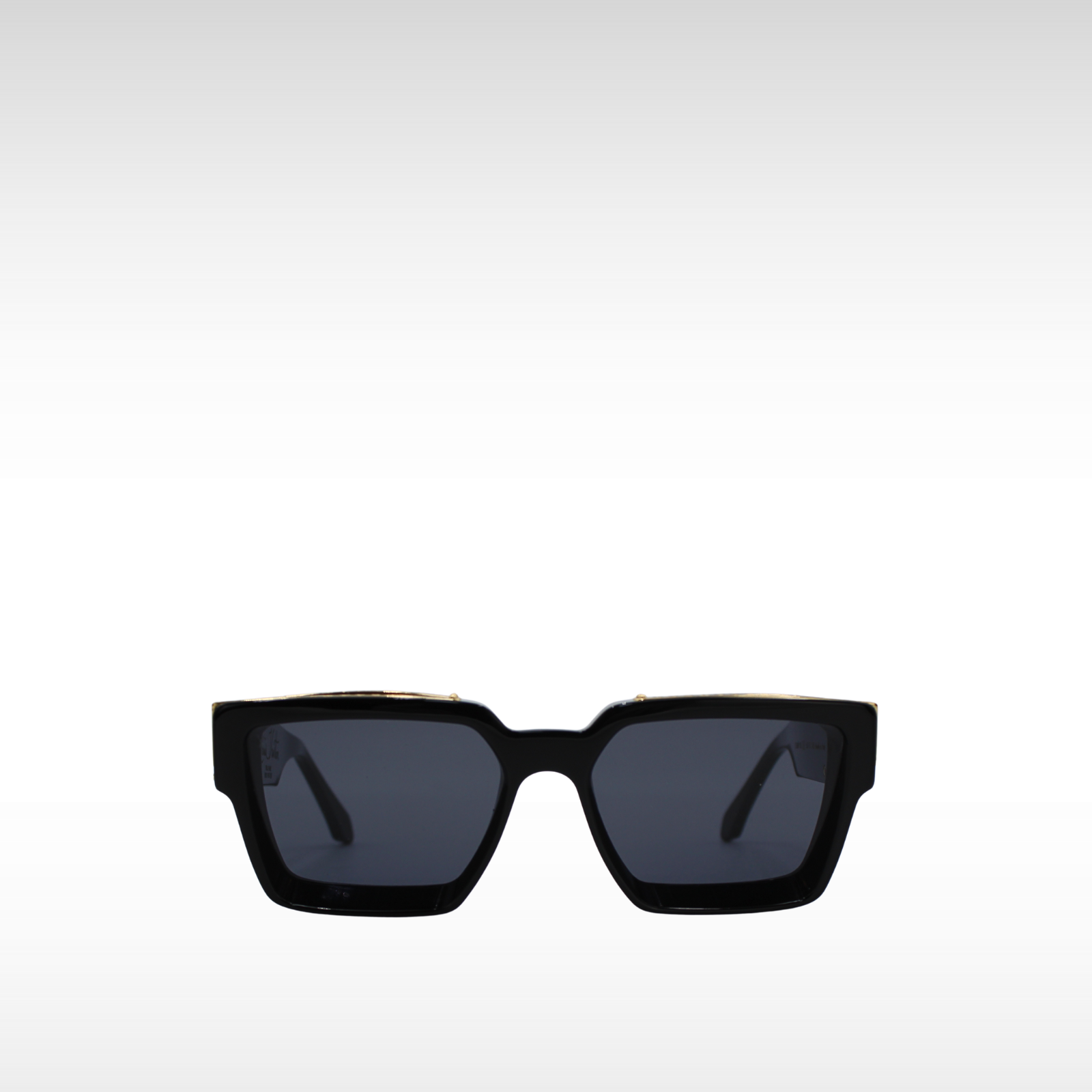 1.1 Millionaires Plastic Black Sunglasses