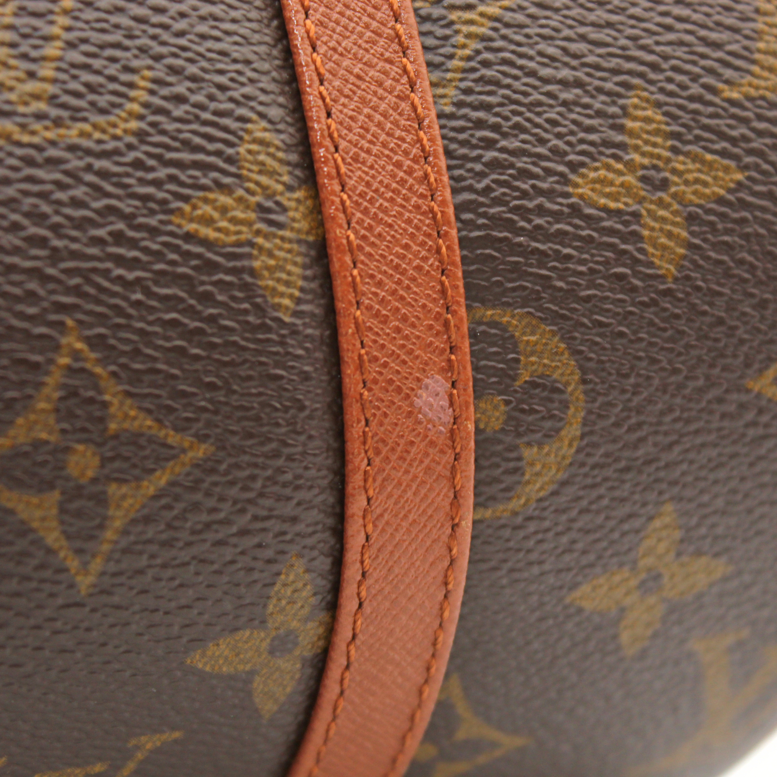 Papillon 26 Monogram Coated Canvas Marron Handbag