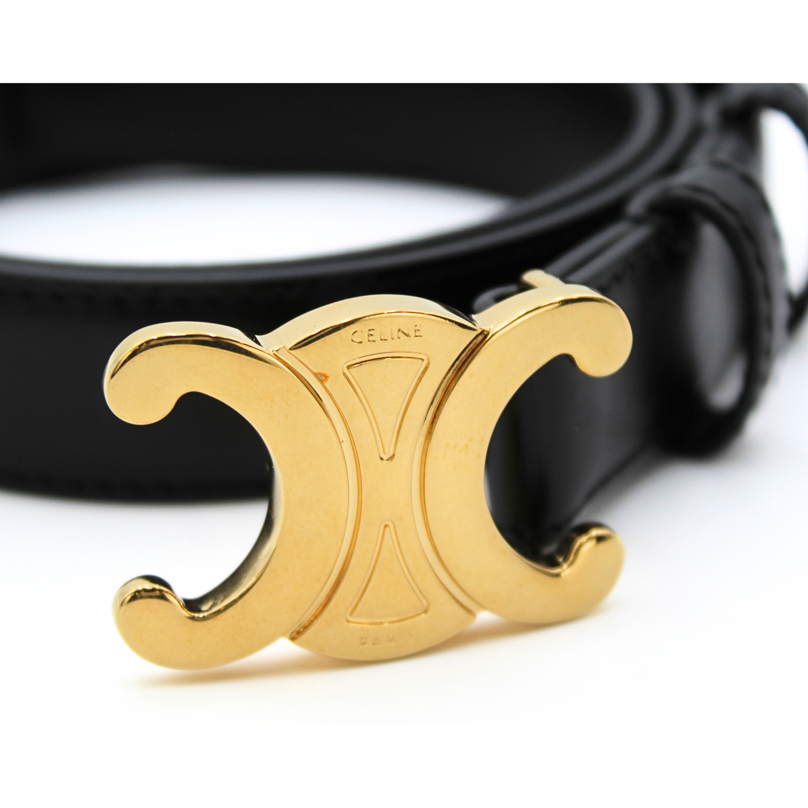 Medium Triomphe 75 25mm Calf Belt