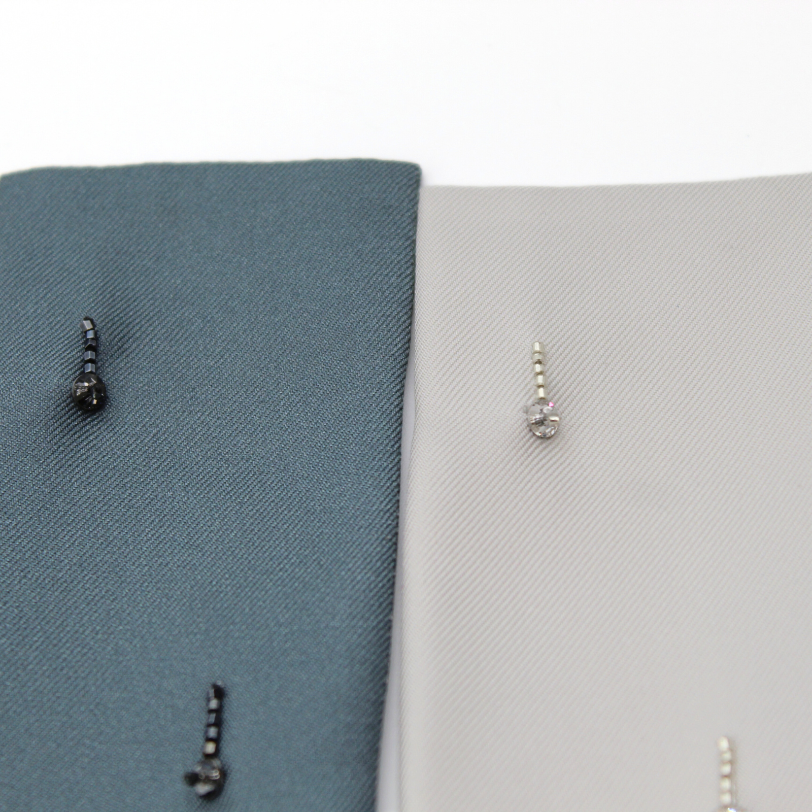 Twill Ribbon Cest La Fete Silk Ivoire Twilly Scarf