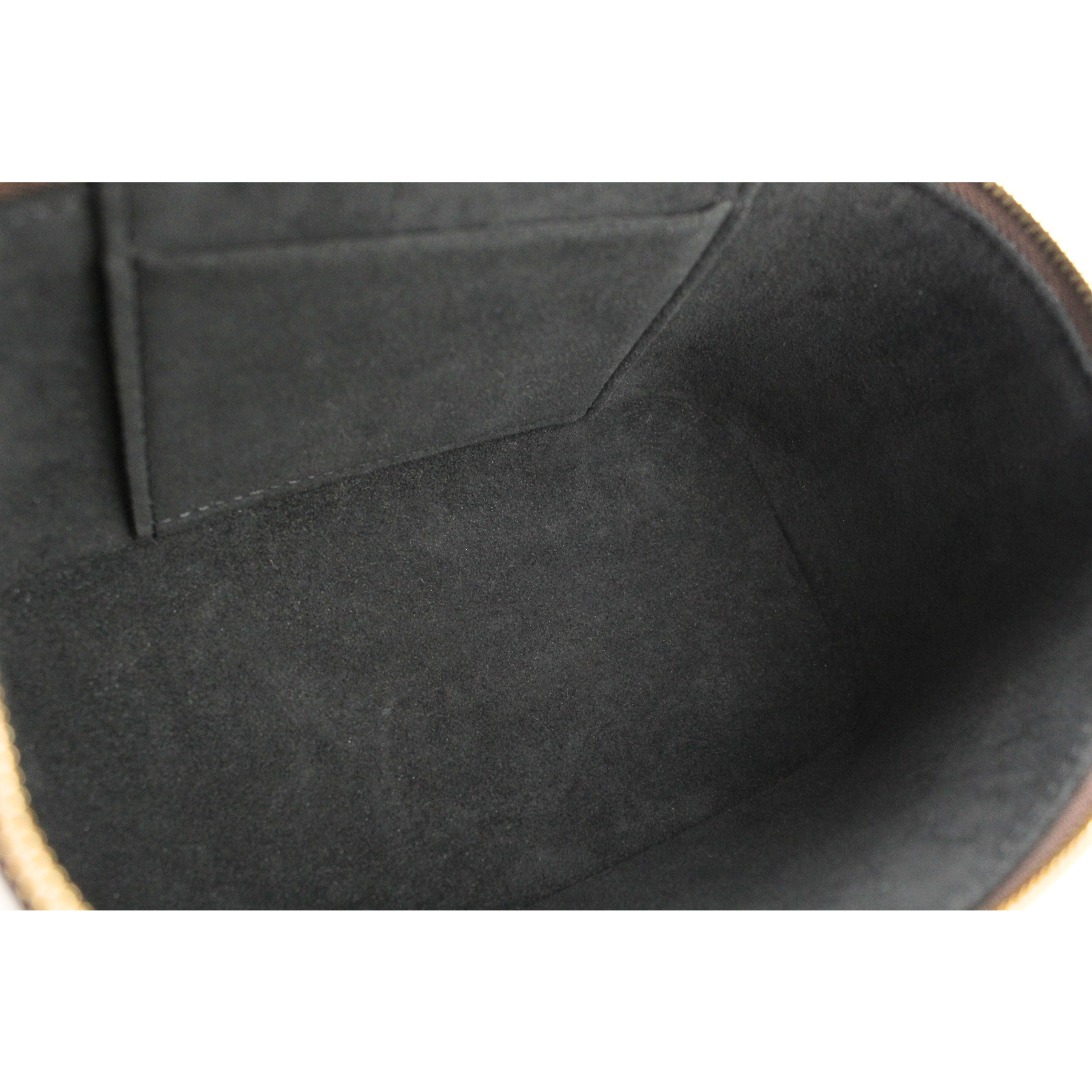 Vanity PM Monogram Reverse Coated Canvas Marron Vanity Bag