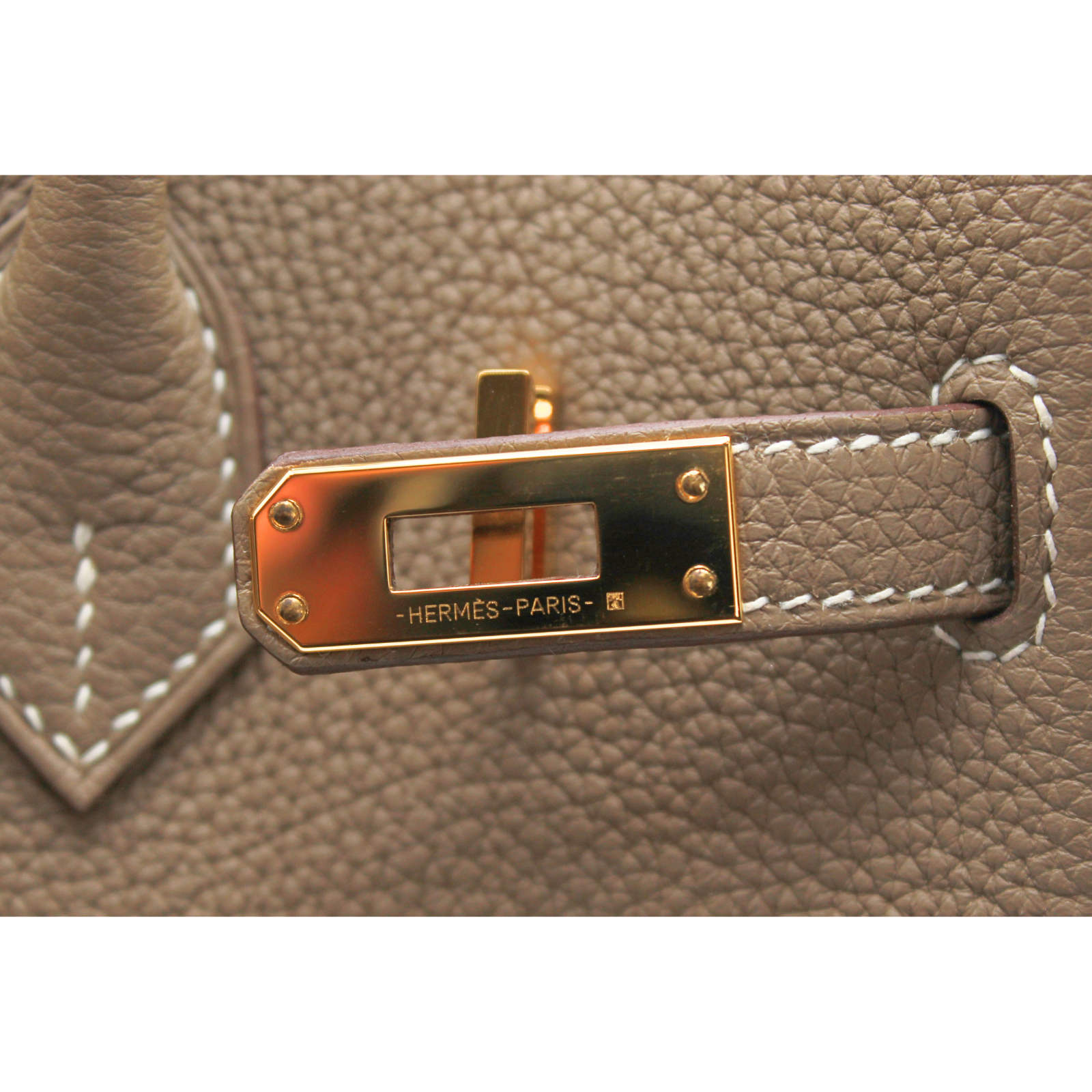 Birkin 25 Togo Etoupe Handbag