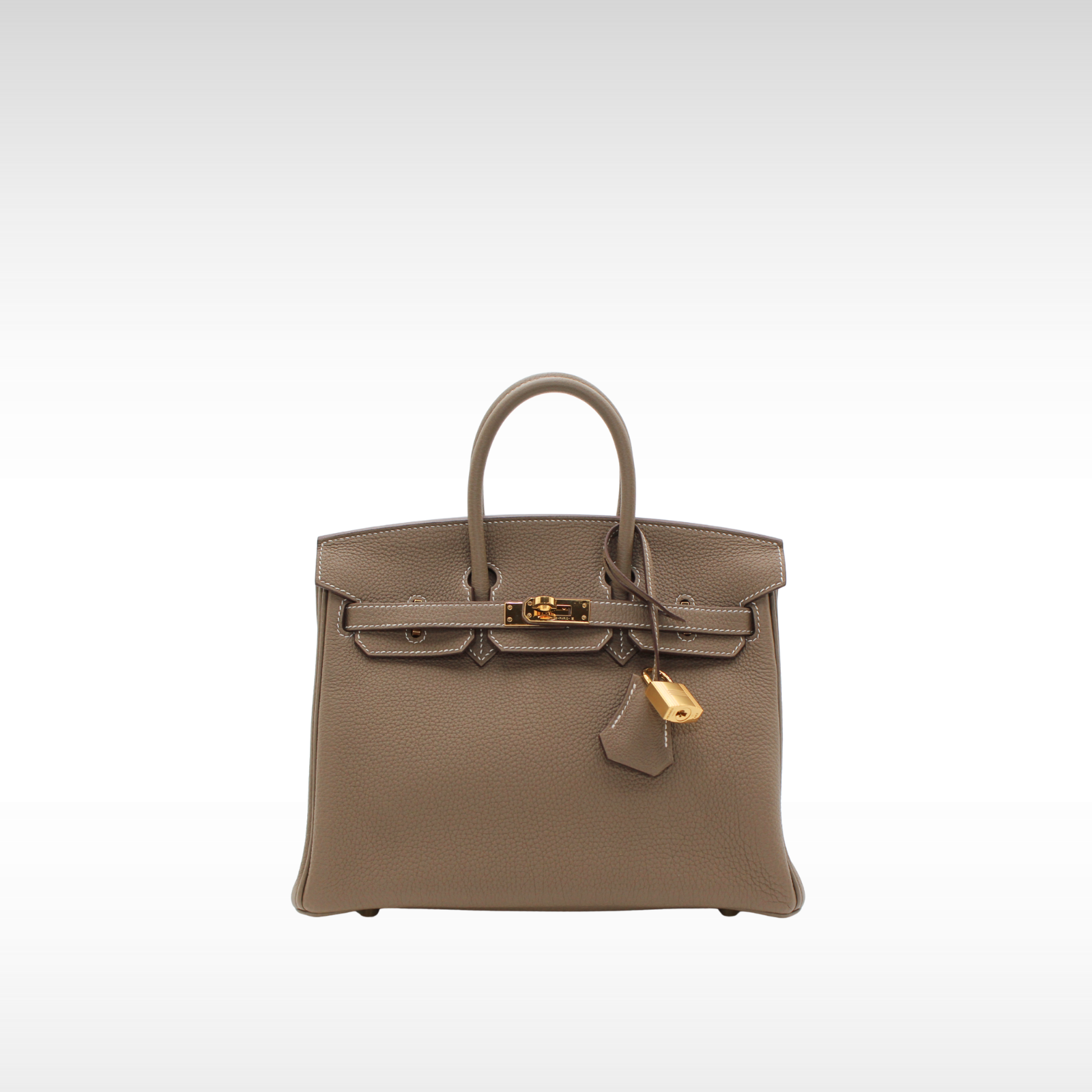 Birkin 25 Togo Etoupe Handbag