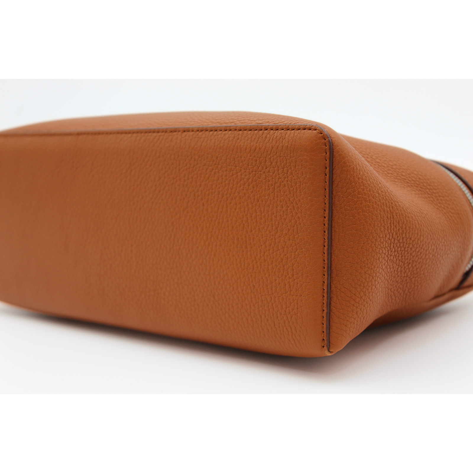 Extra Pocket L27 Calf Brown + White Handbag