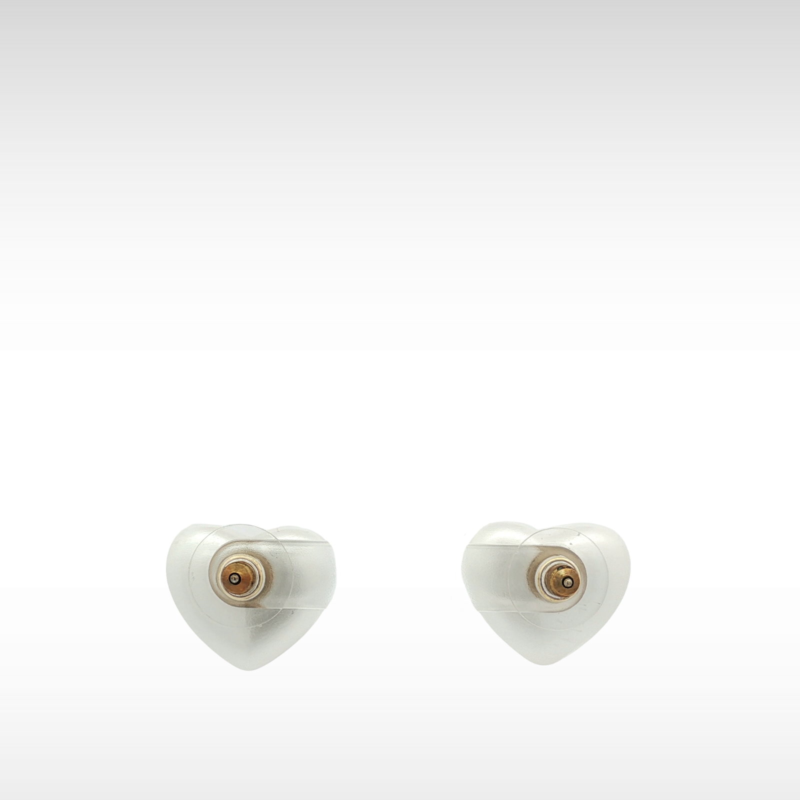 Metal White Earrings
