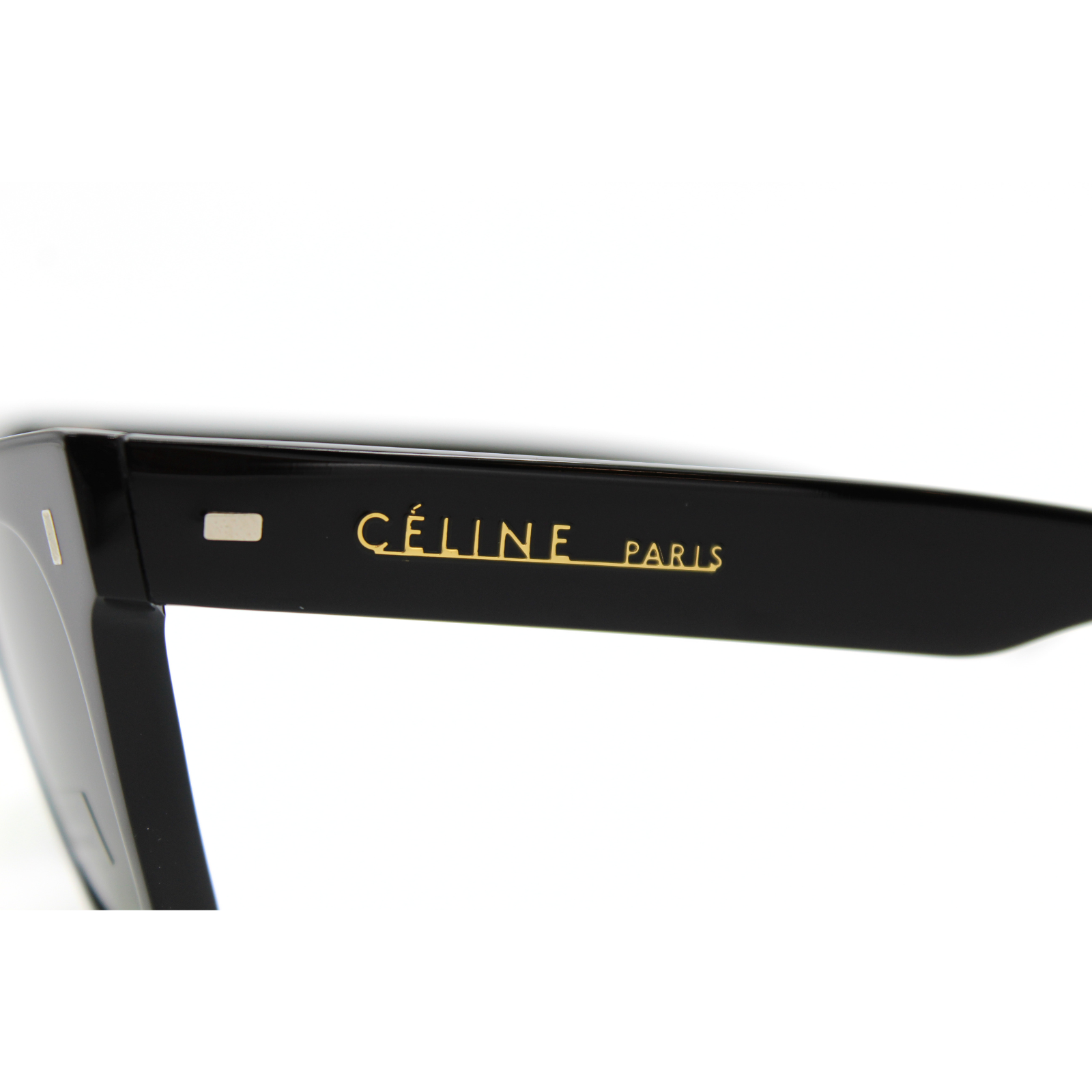 Cat Eye Plastic Black Sunglasses