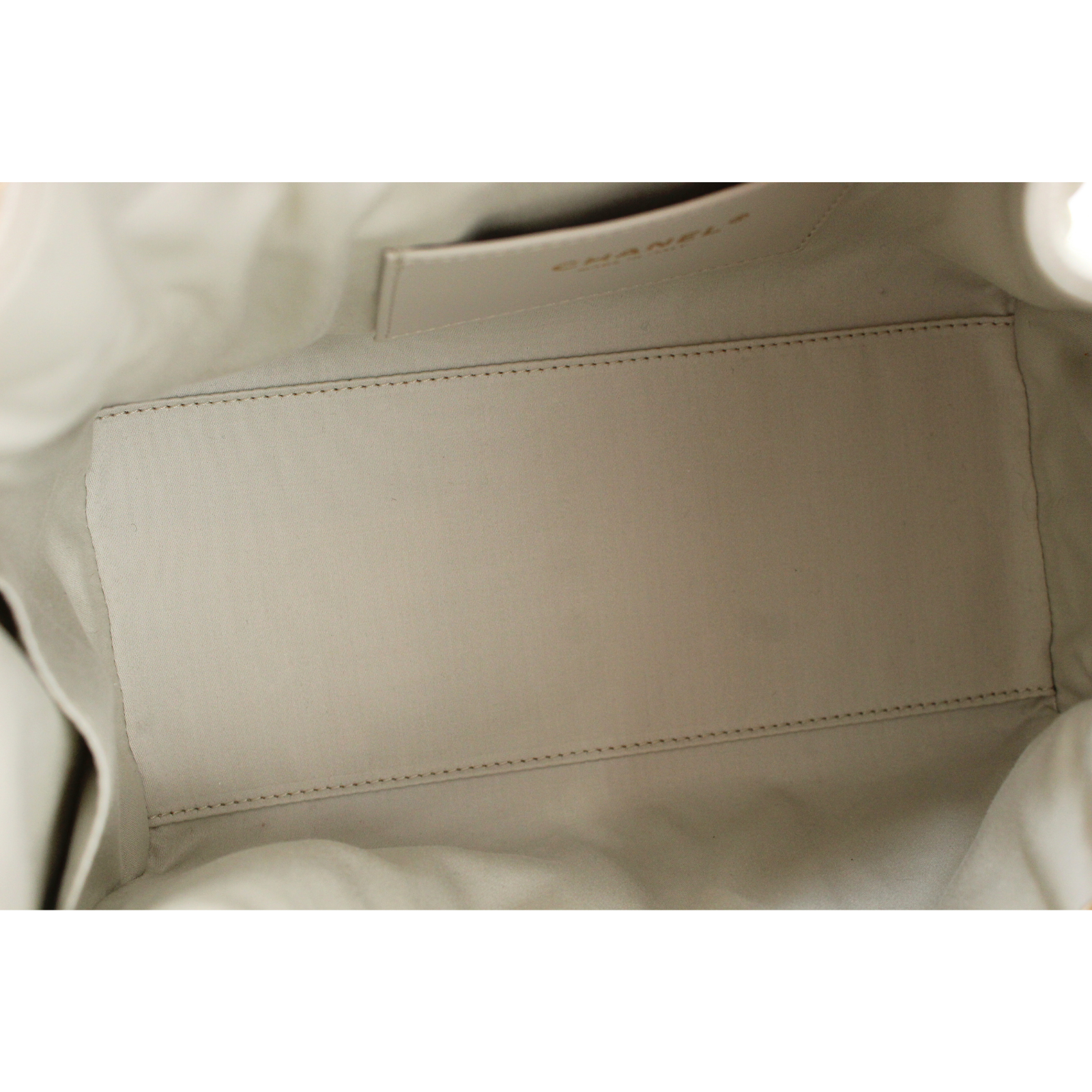 Chanel 25 Small Caviar Gray Shoulder Bag