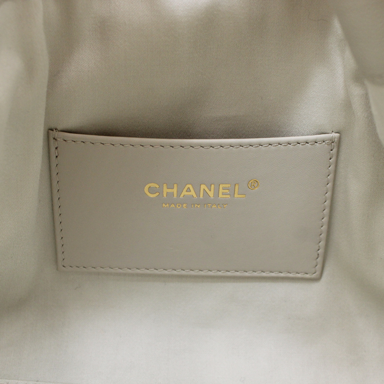 Chanel 25 Small Caviar Gray Shoulder Bag