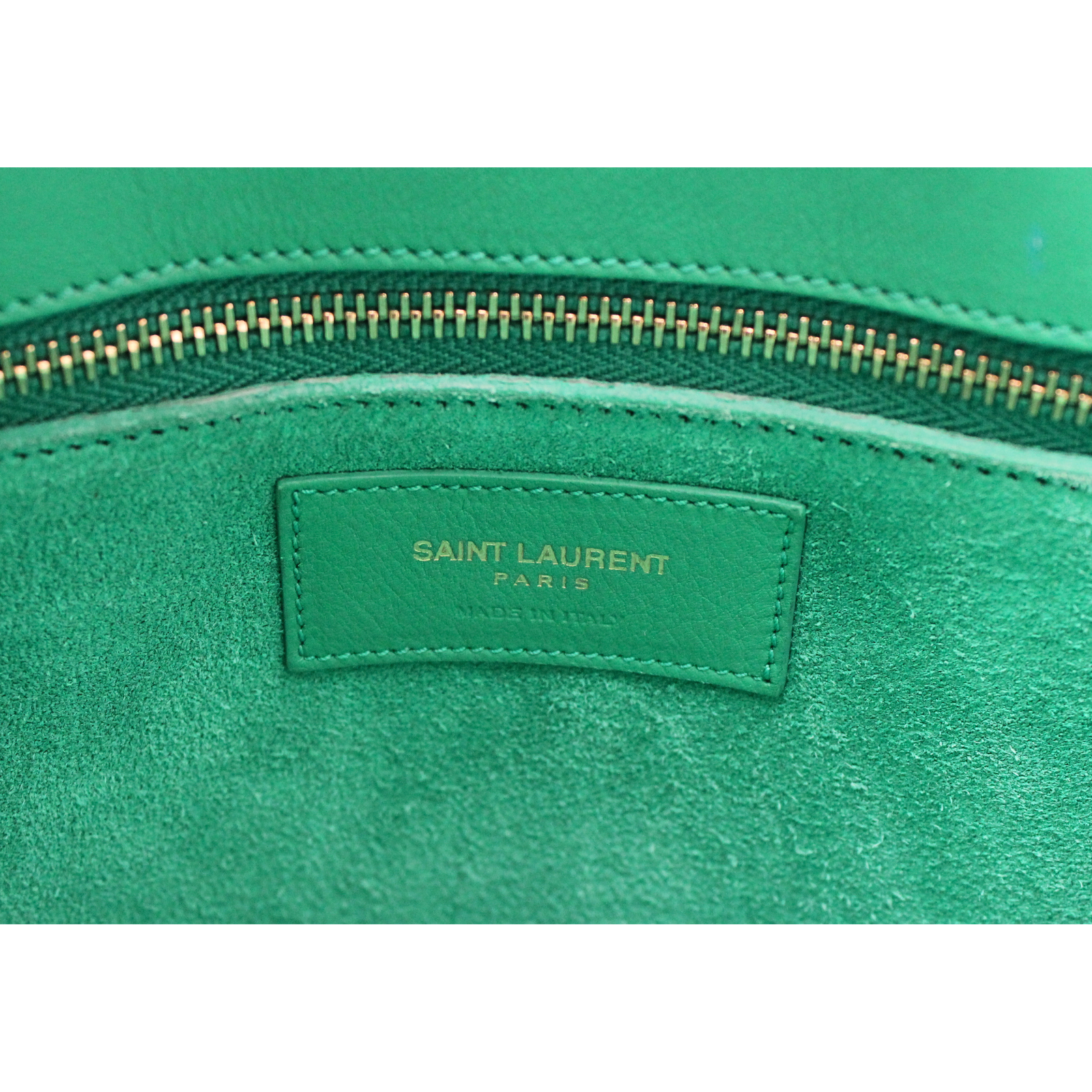 Sac De Jour Calf Green Handbag