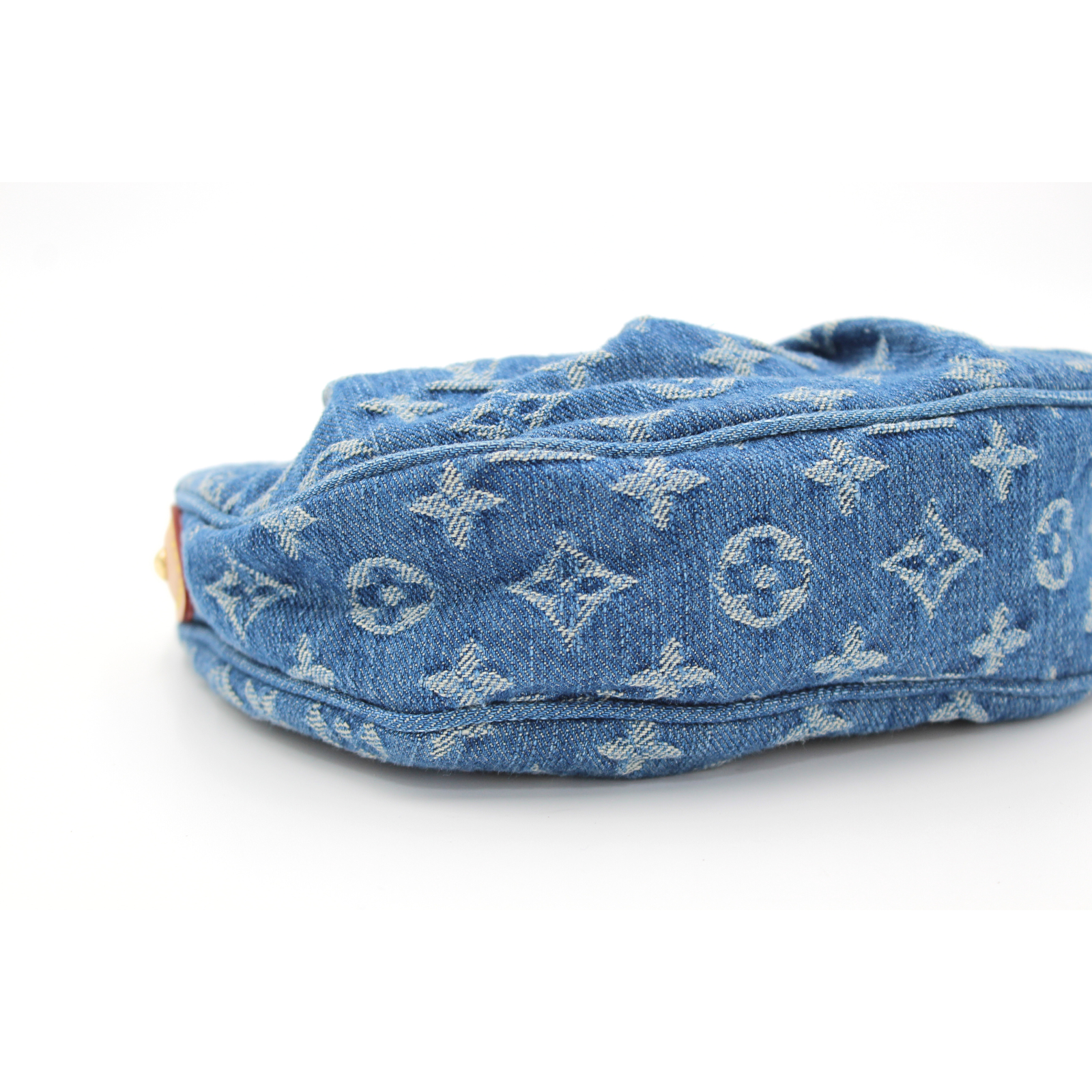 Pochette Valley Monogram Denim Shoulder Bag