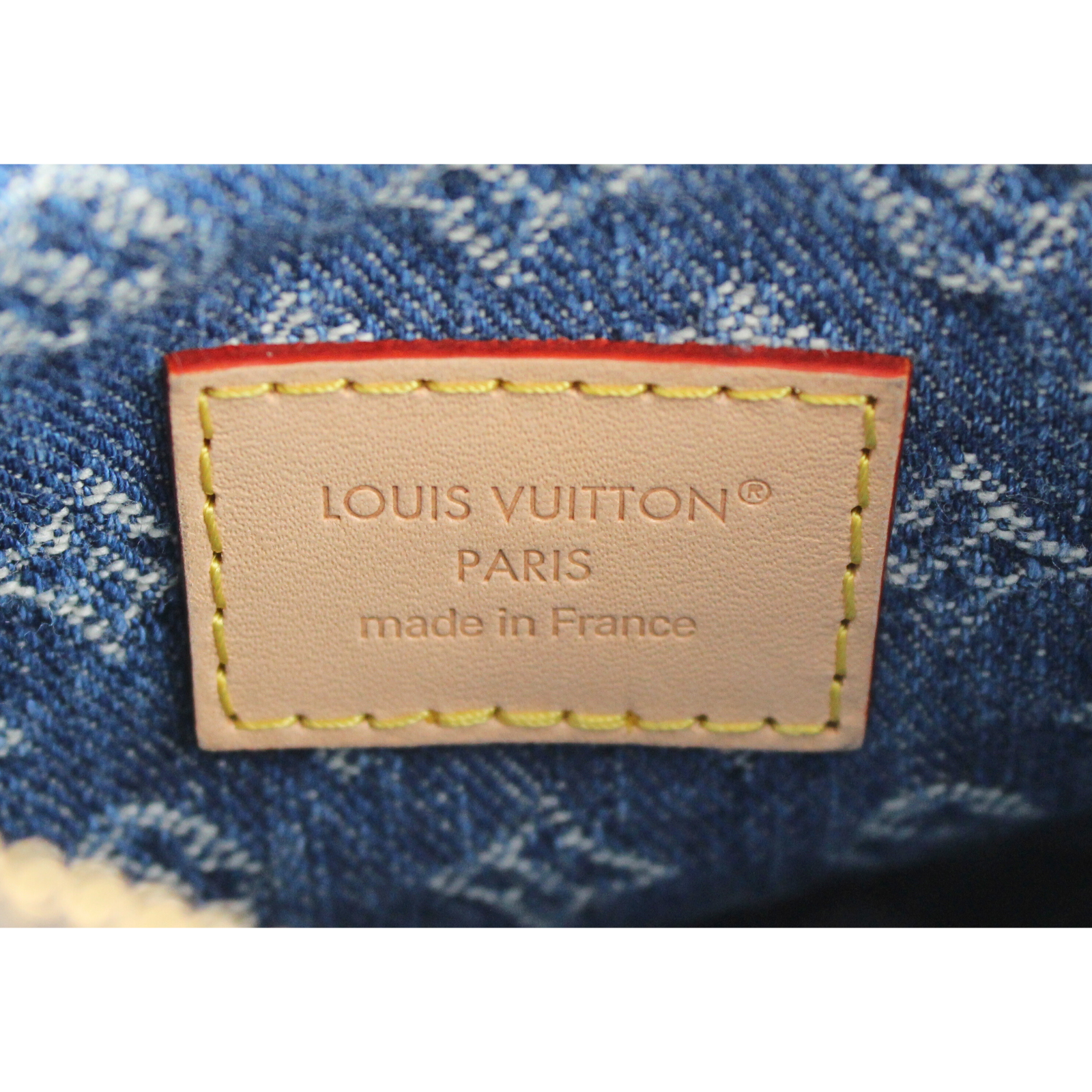 Pochette Valley Monogram Denim Shoulder Bag