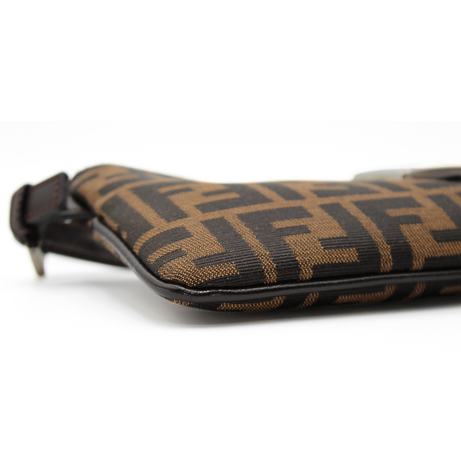 Zucca Canvas Brown Crossbody Bag
