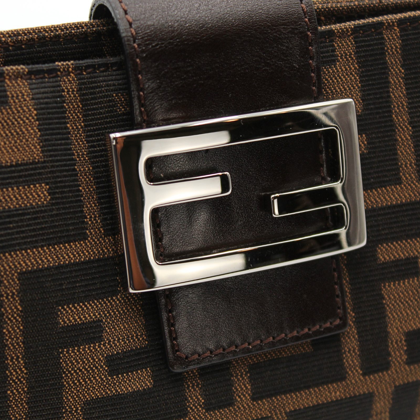 Zucca Canvas Brown Crossbody Bag