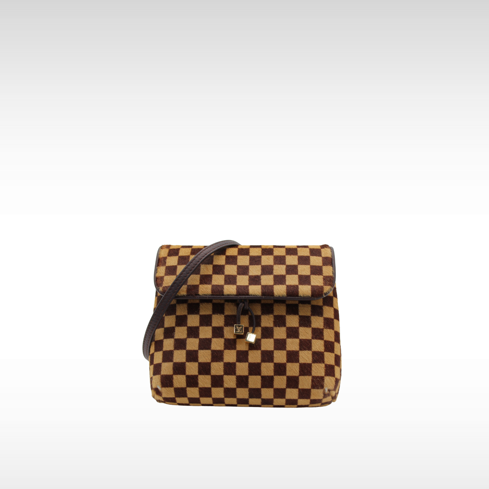 Gazelle Damier Sauvage Shoulder Bag