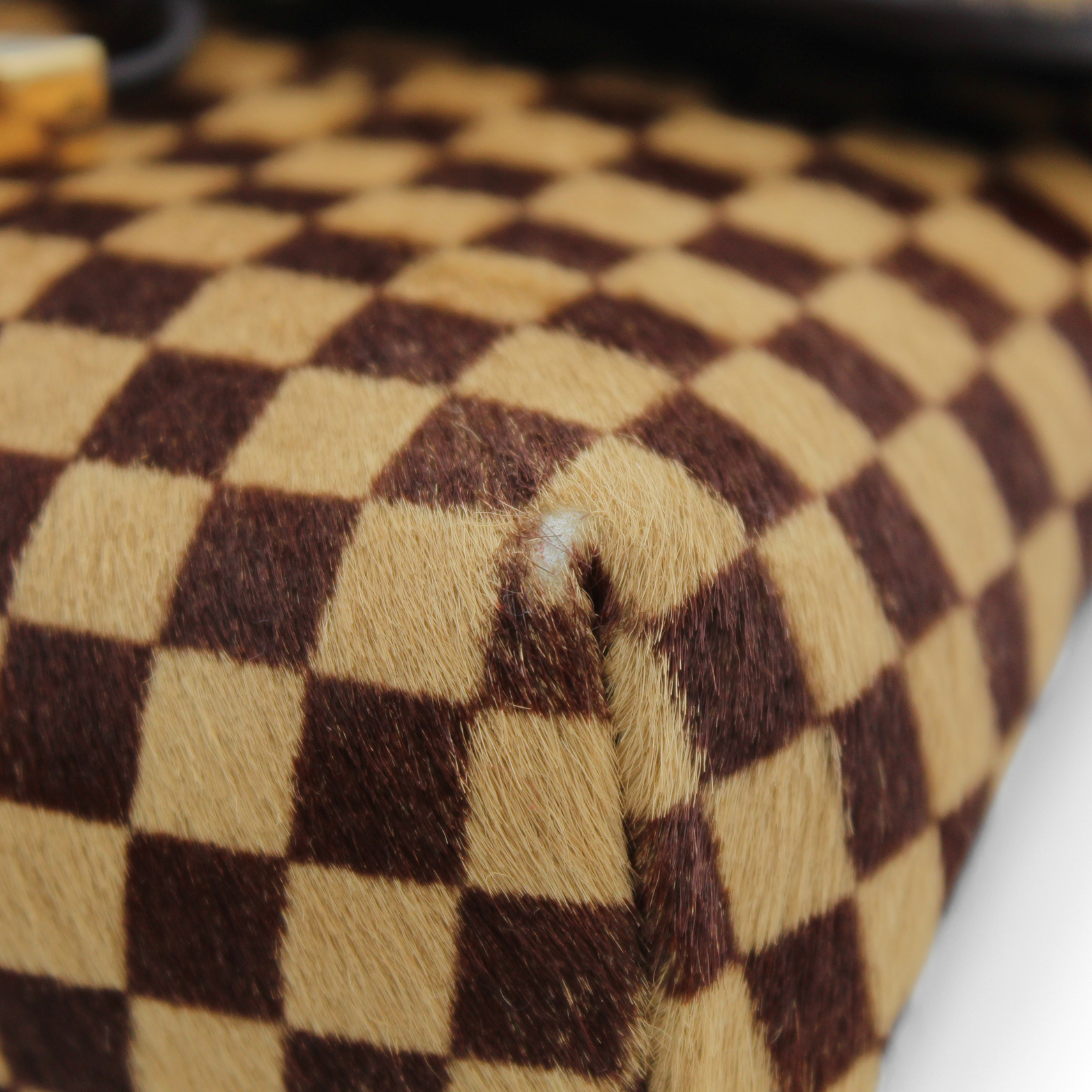 Gazelle Damier Sauvage Shoulder Bag