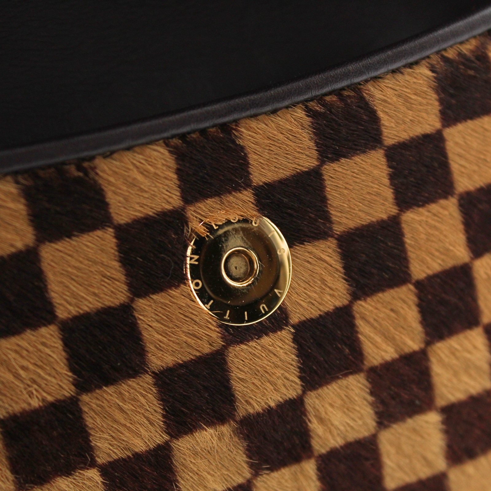 Gazelle Damier Sauvage Shoulder Bag