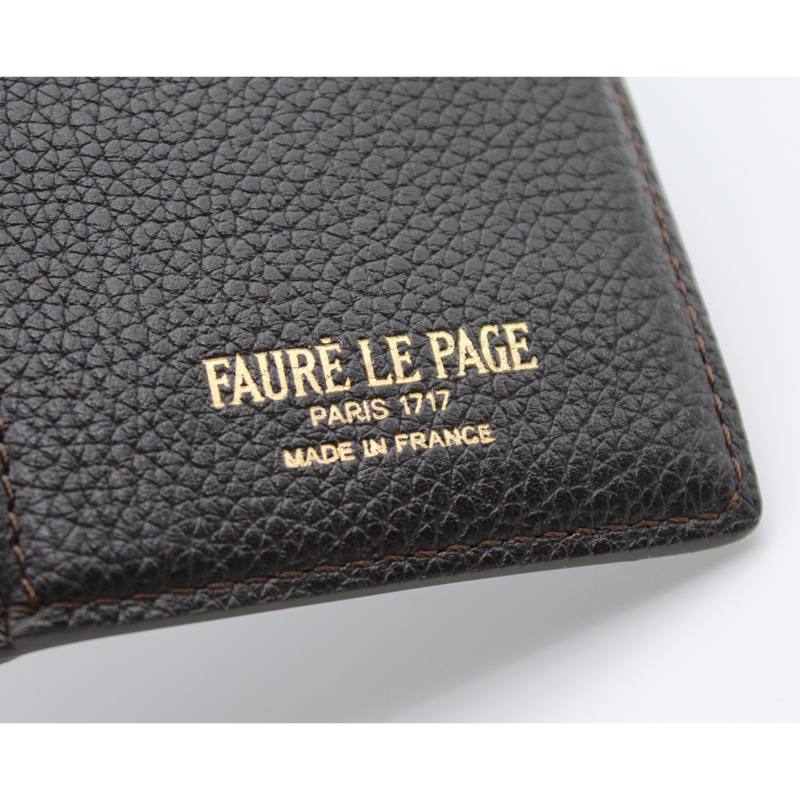 7-Card Wallet Coated Canvas Brown Wallet