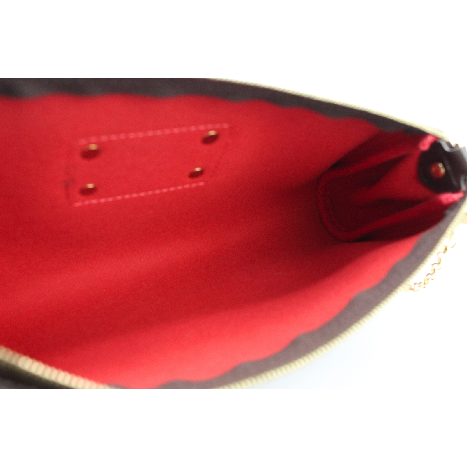 Eva Damier Ebene Shoulder Bag