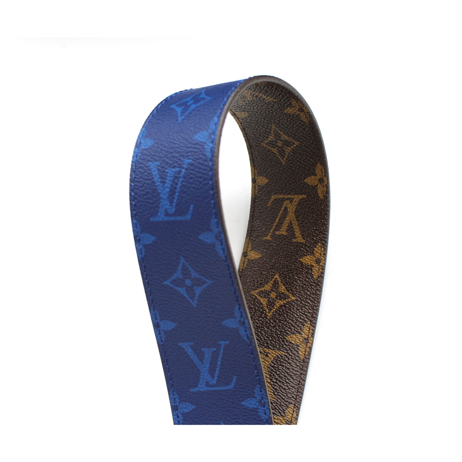 Keepall Bandoulière 50 Monogram Split Marron + Blue Duffel Bag