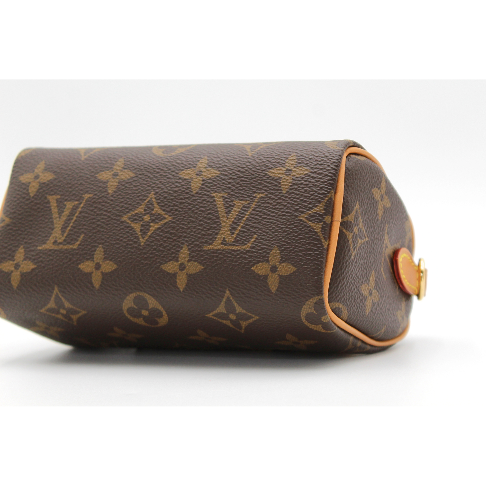 Speedy Nano Monogram Marron Handbag