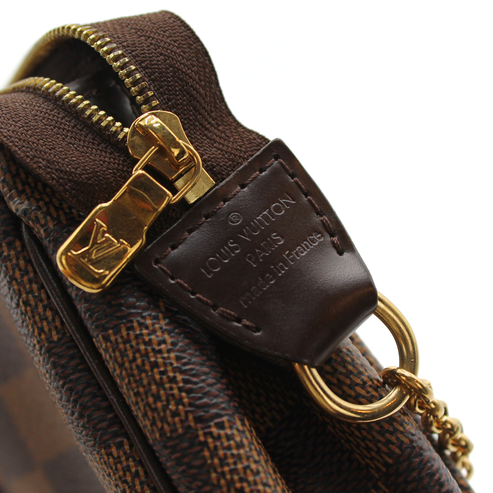Eva Damier Ebene Shoulder Bag