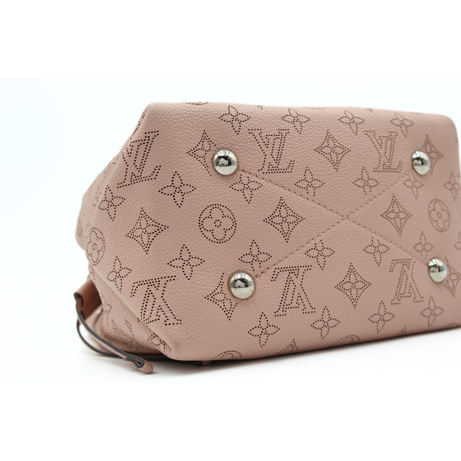 Bella Bucket Monogram Mahina Shoulder Bag