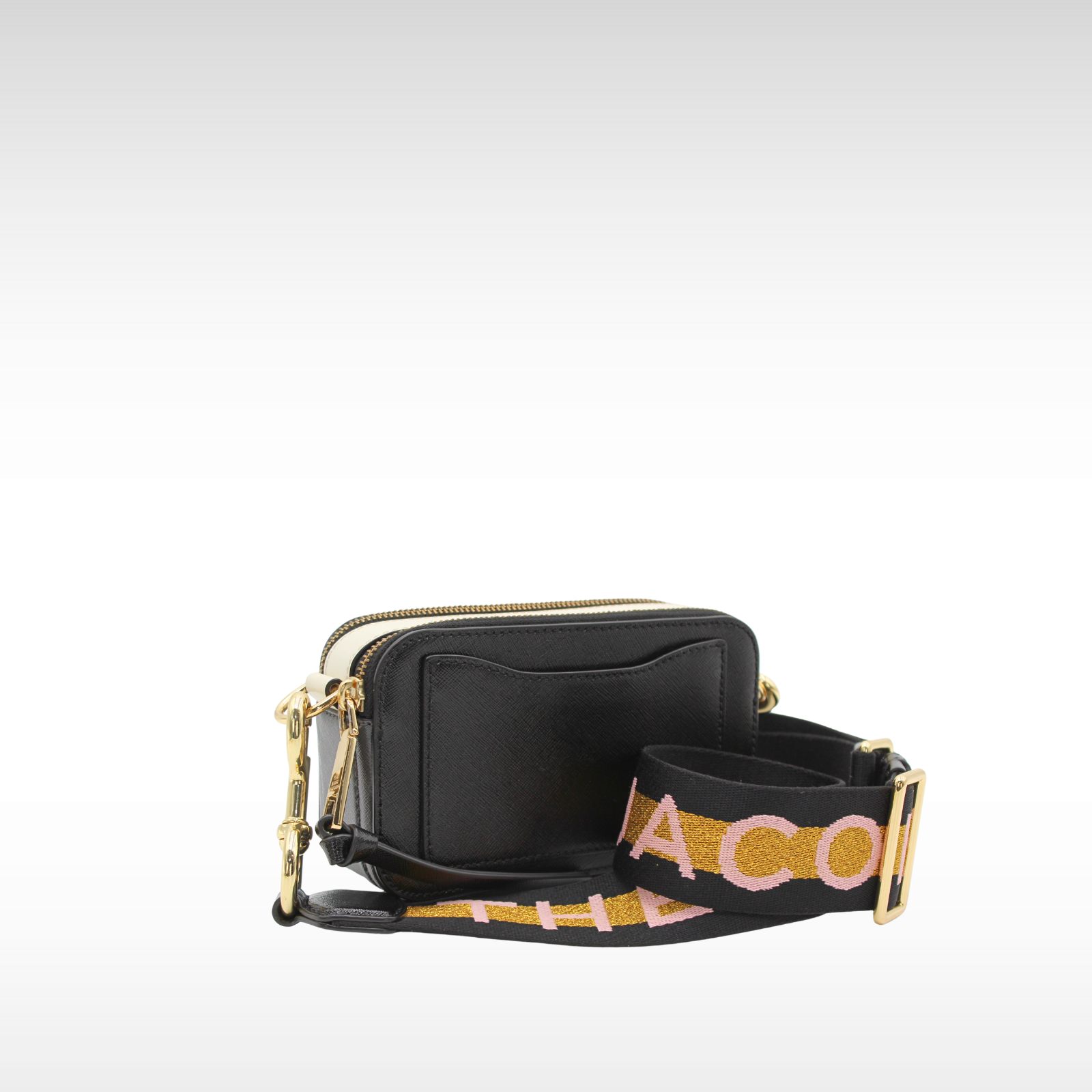 The Snapshot Calf Black Crossbody Bag