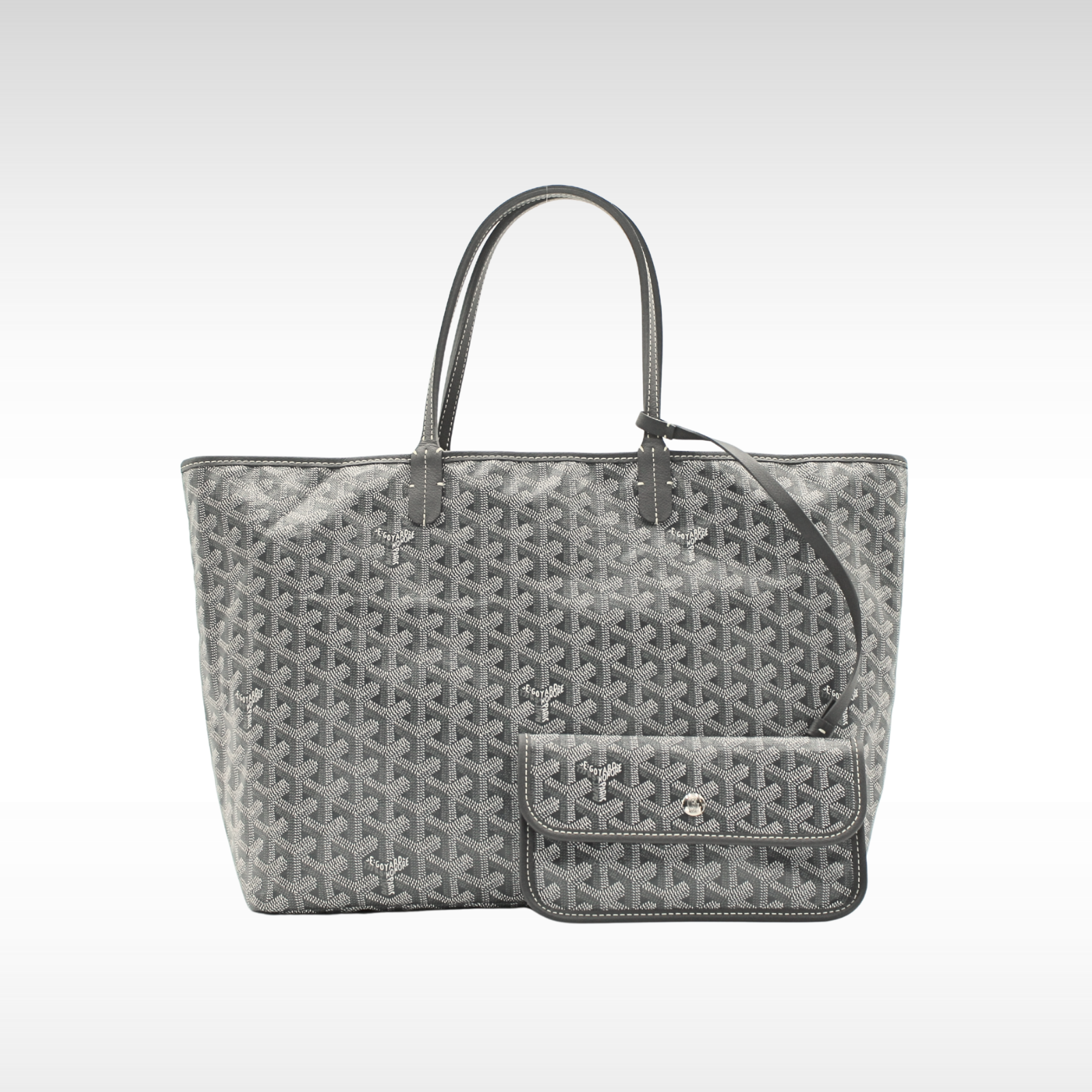 Saint Louis PM Coated Canvas Tote Bag