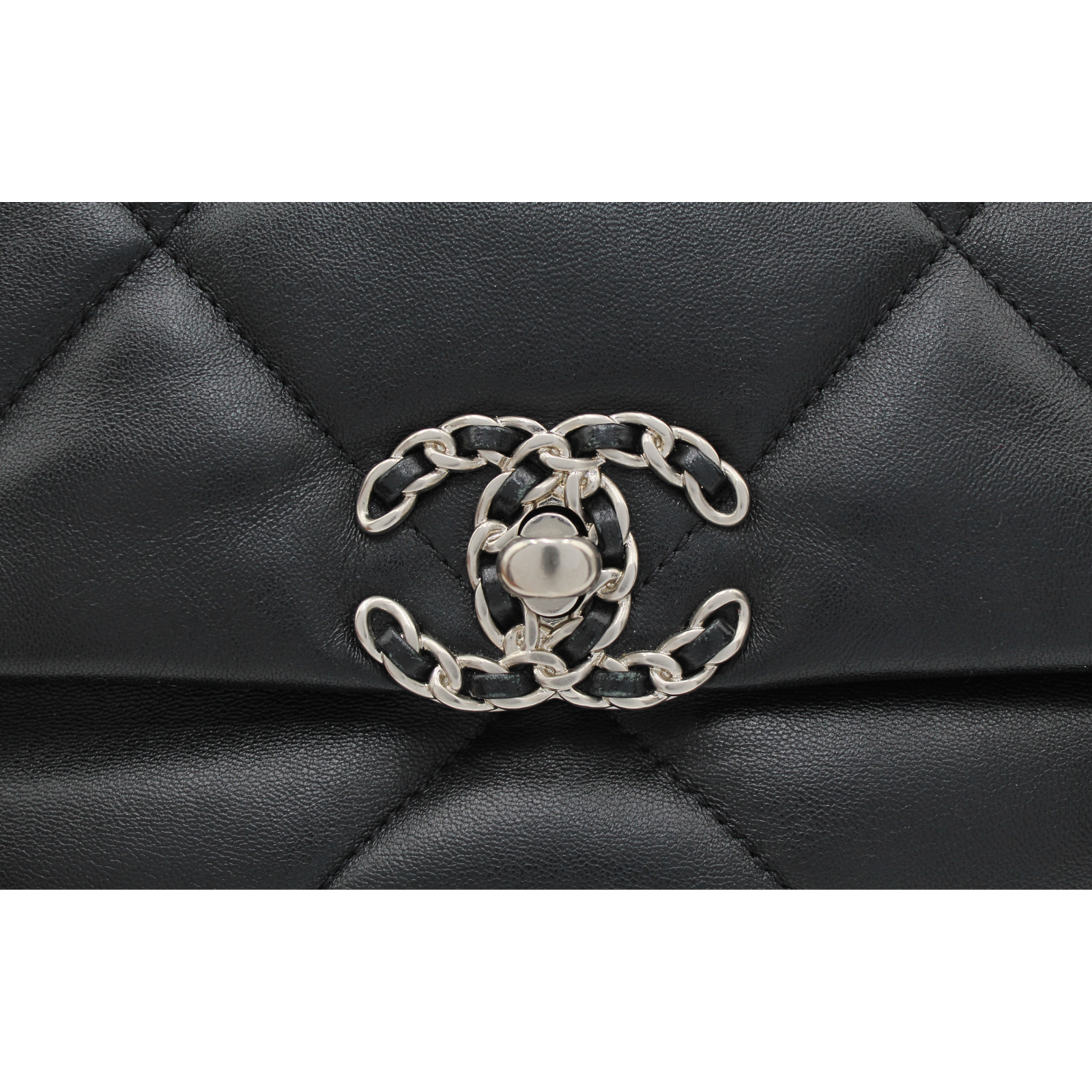Chanel 19 Lamb Black Shoulder Bag