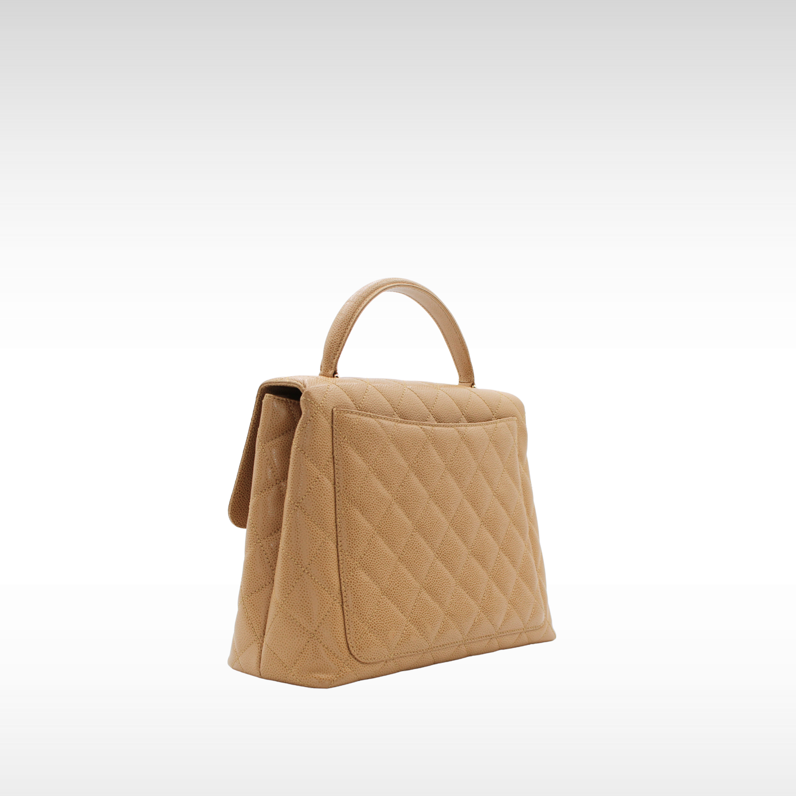 Caviar Beige Handbag