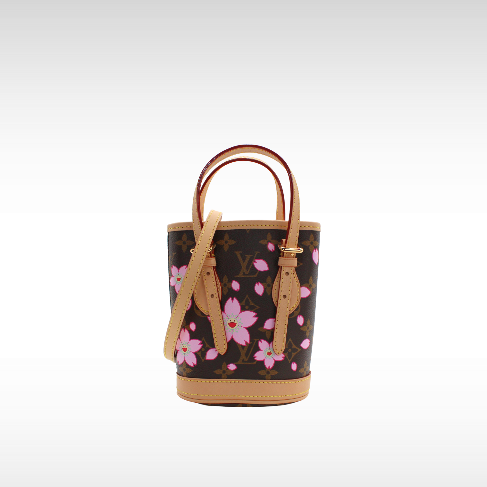 Bucket Nano LV x Takashi Murakami Handbag