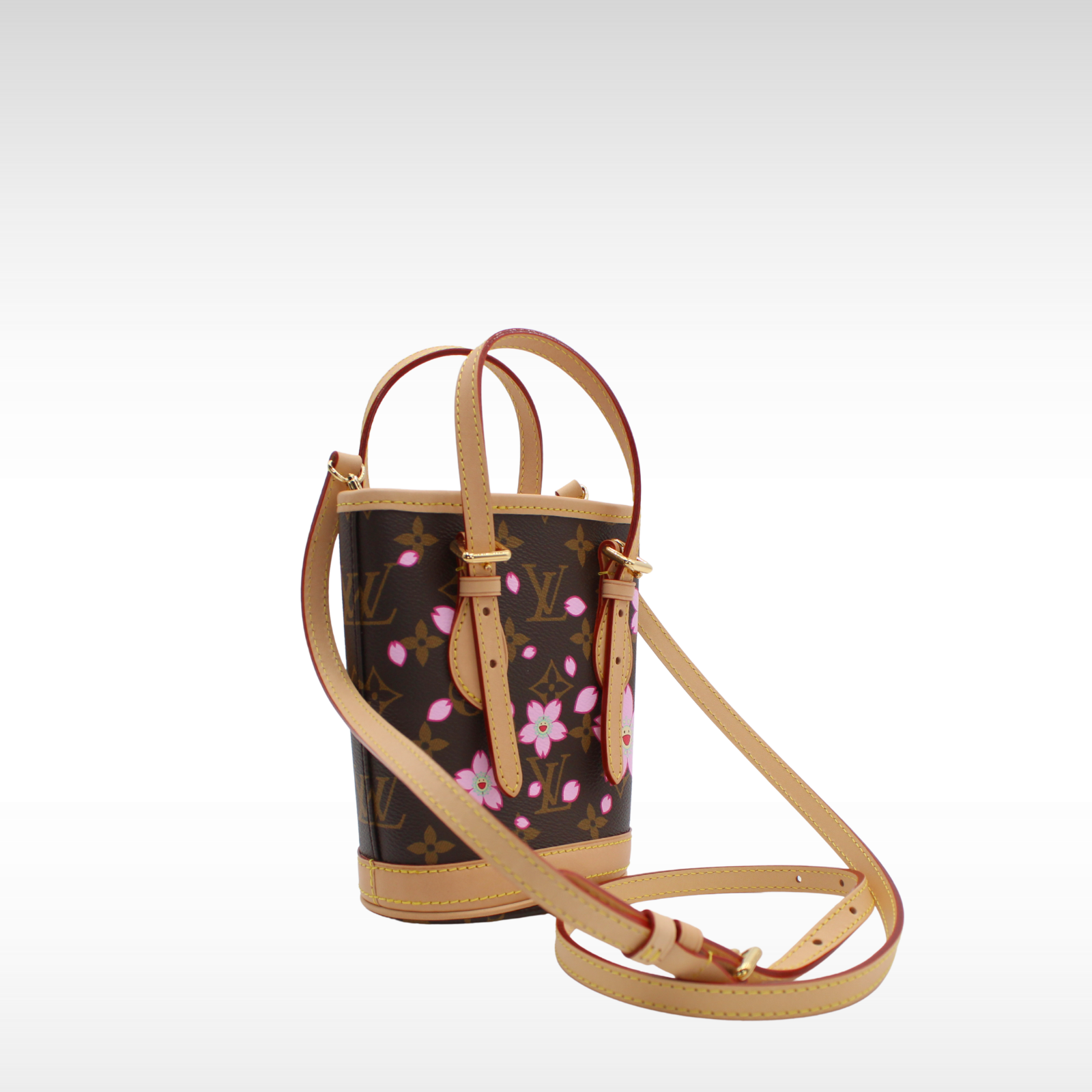 Bucket Nano LV x Takashi Murakami Handbag