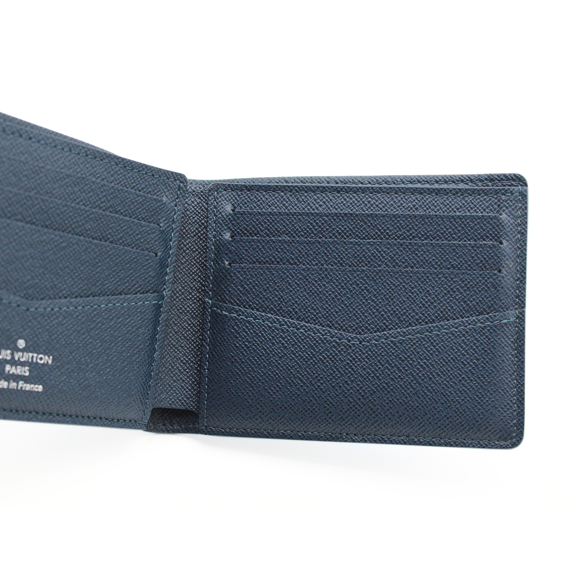 Slender Monogram Aqua Garden Wallet