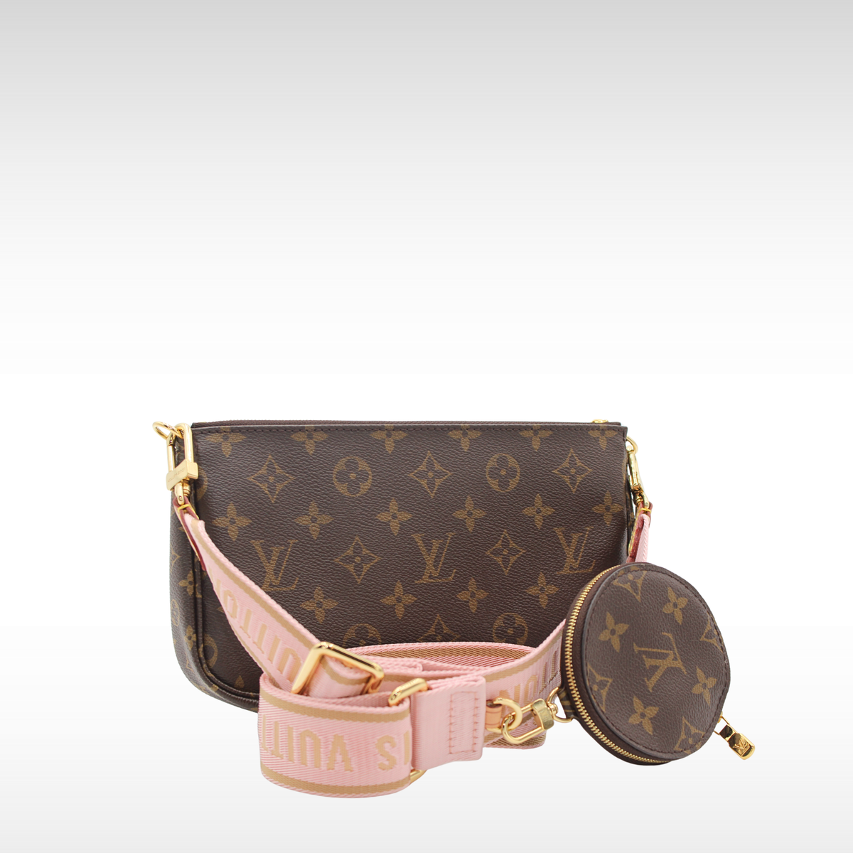 Multi Pochette Accessories Monogram Crossbody Bag