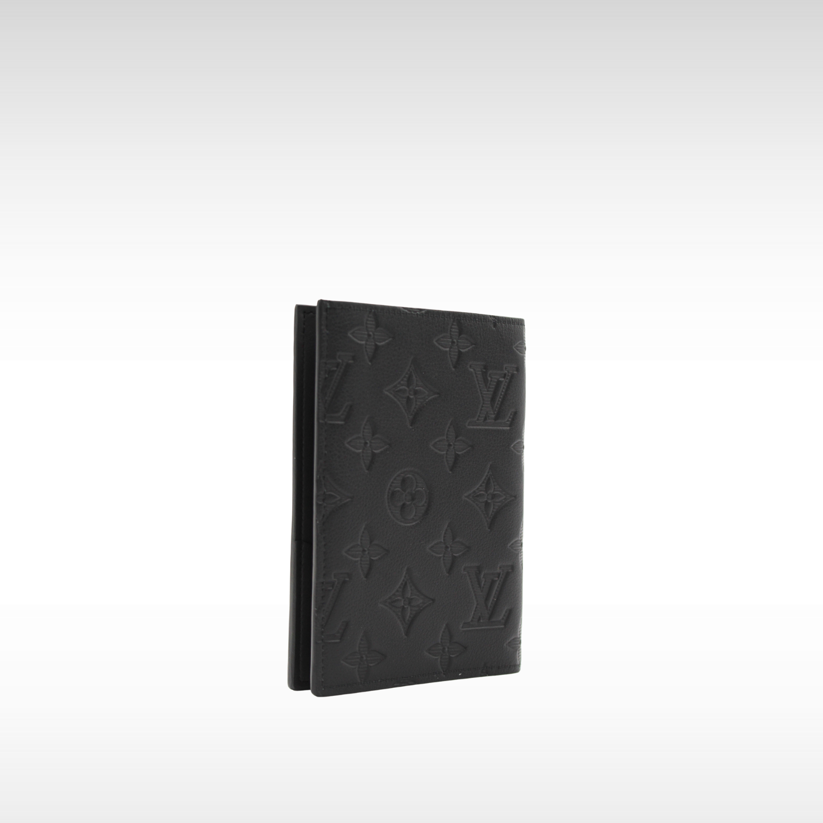 Passport Cover Monogram Shadow Calf Black