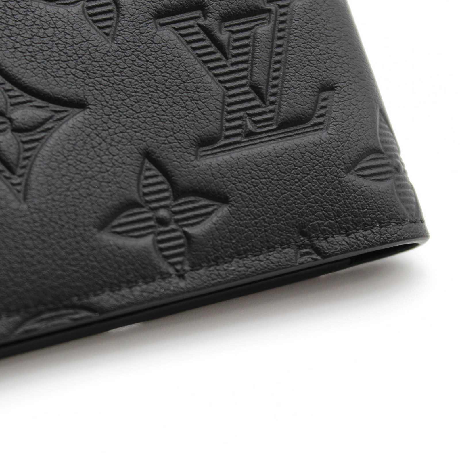 Passport Cover Monogram Shadow Calf Black