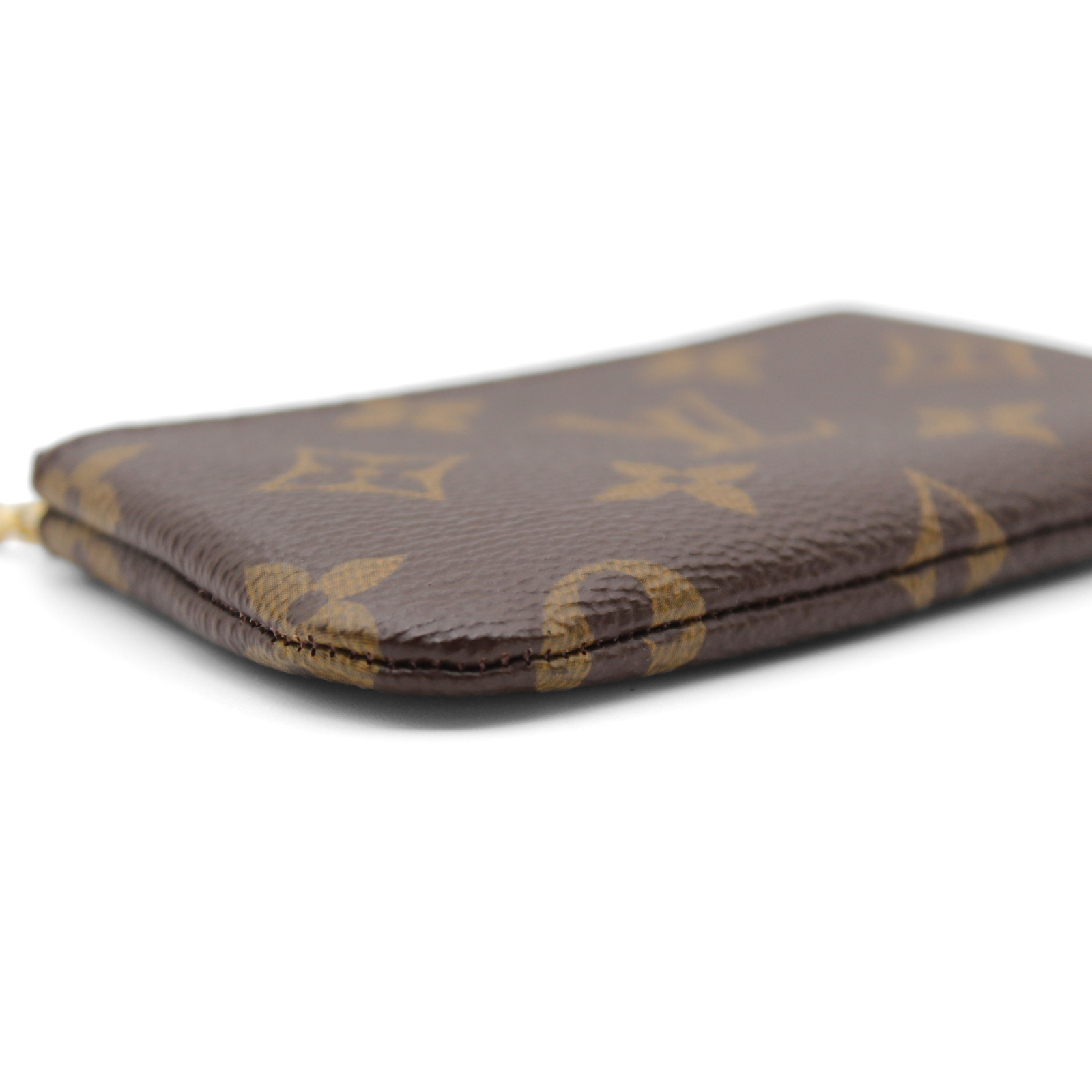 Key Pouch Monogram Marron Coin Case