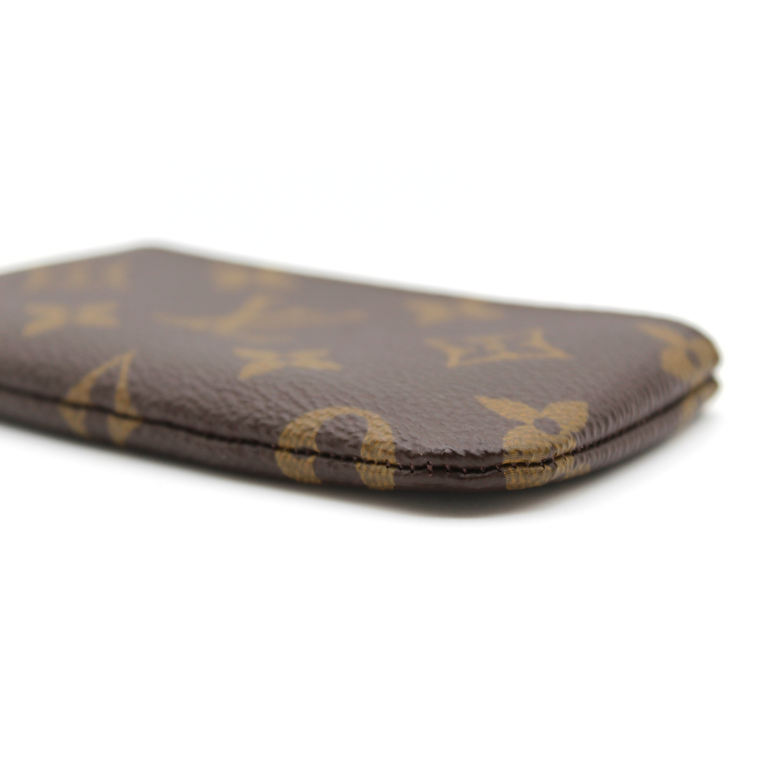 Key Pouch Monogram Marron Coin Case