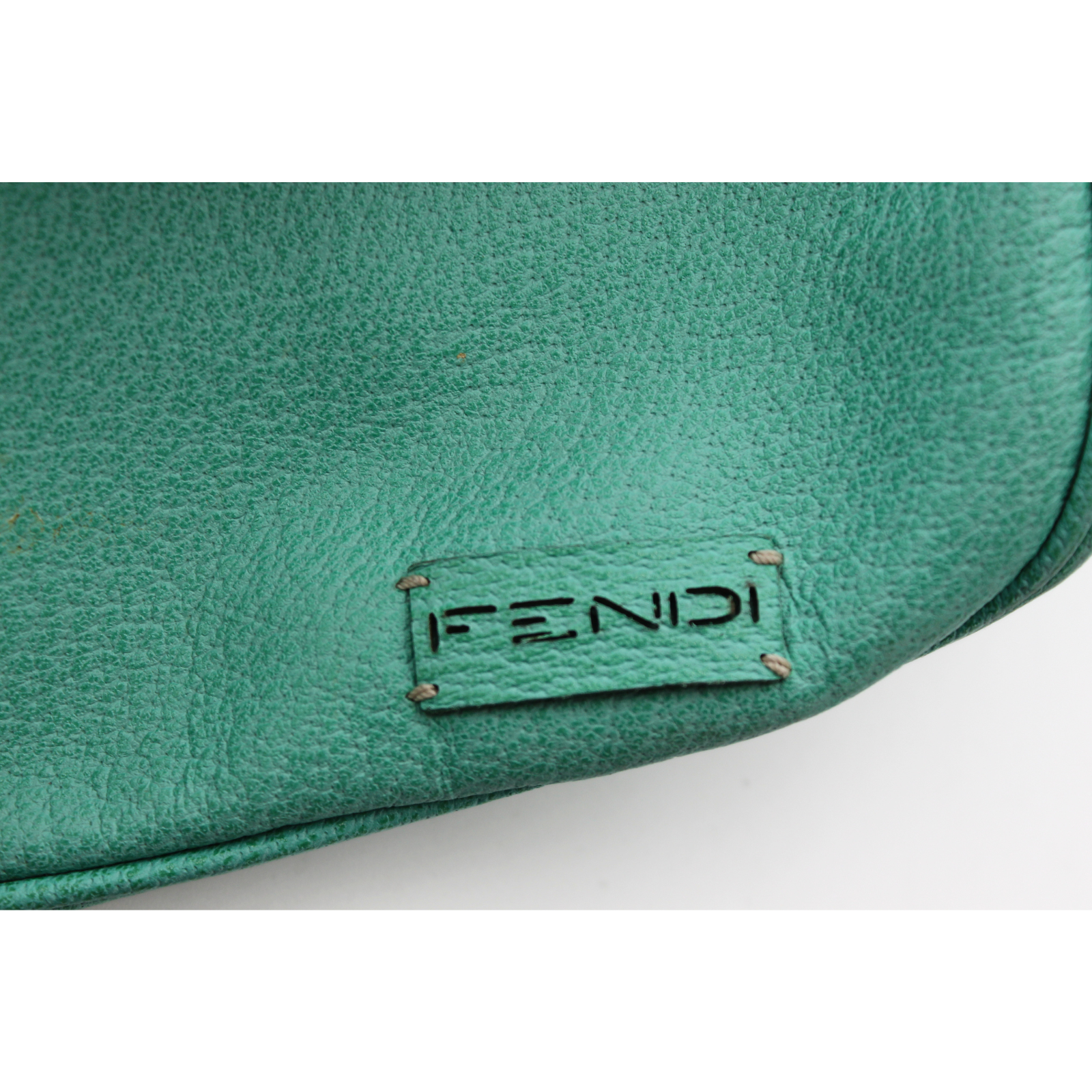 Calf Blue Handbag