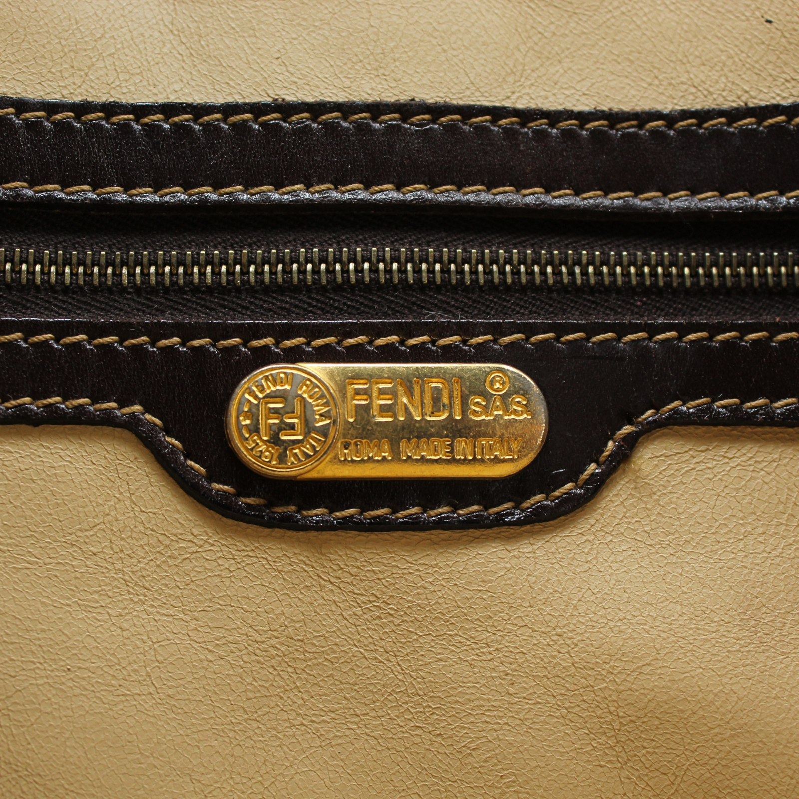 Calf Brown Handbag