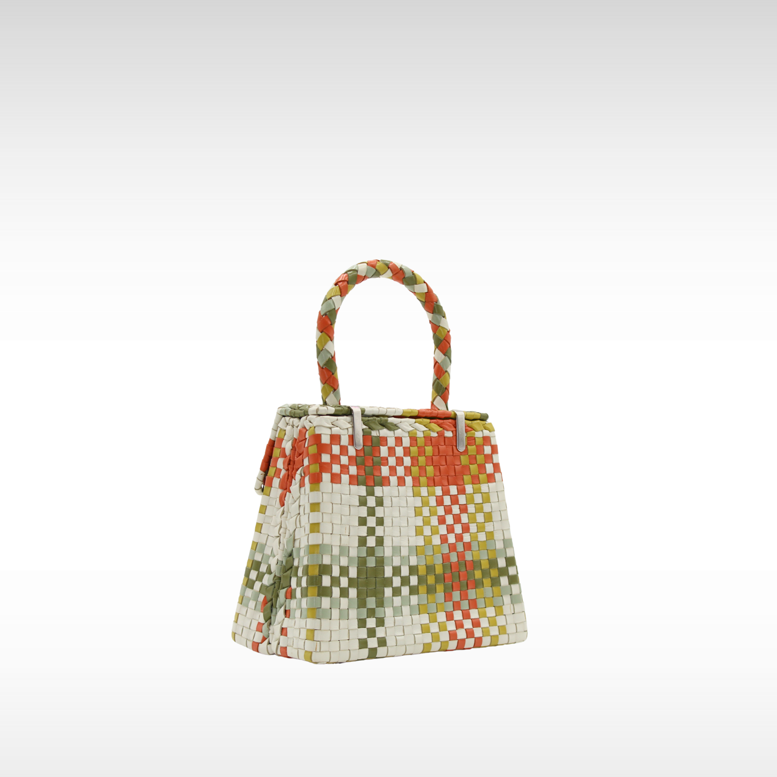 Gancini Calf Multicolor Handbag