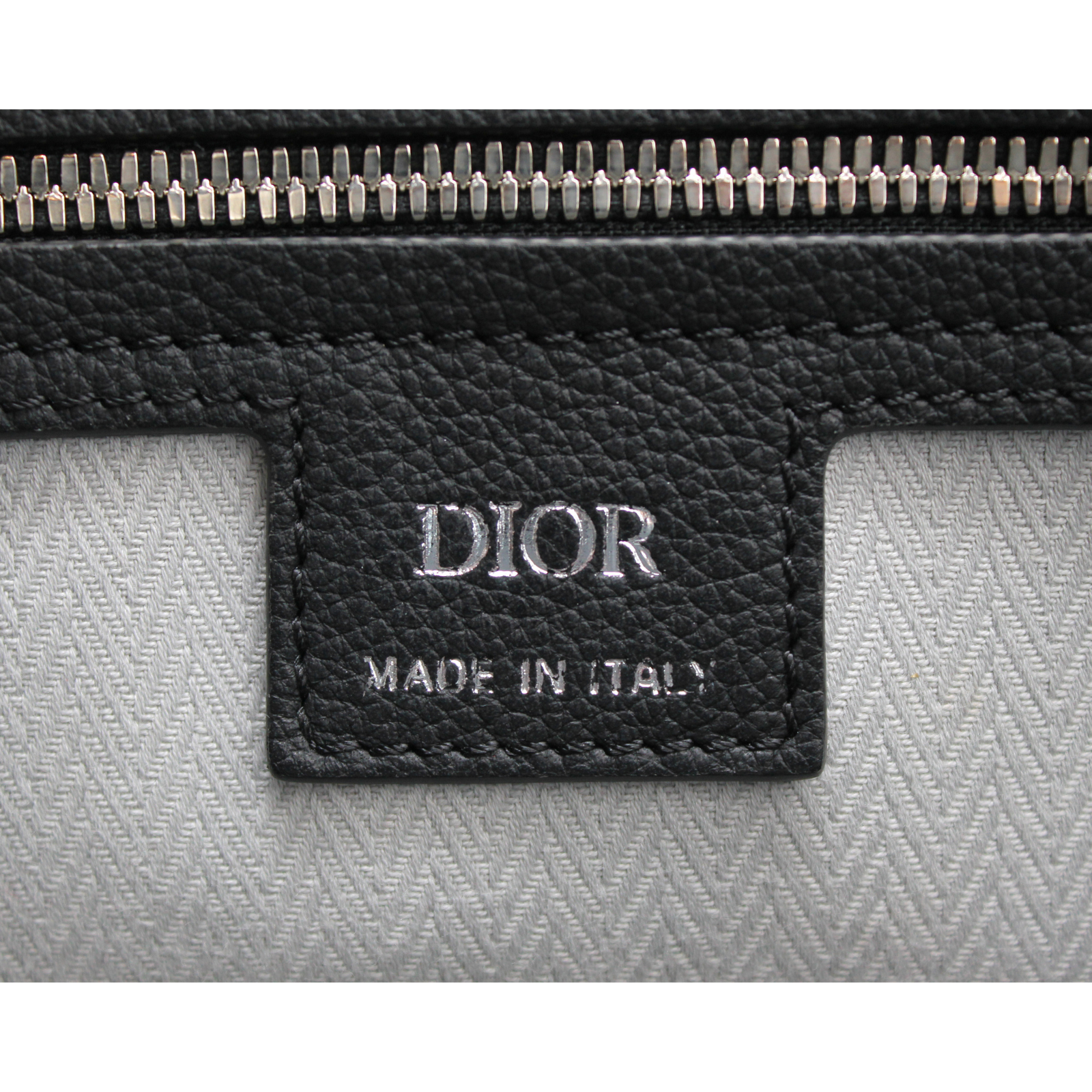 Normandie Medium Calf Black Tote Bag