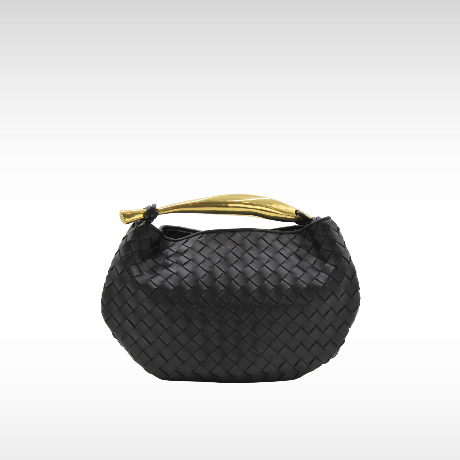 Sardine Lamb Black Handbag