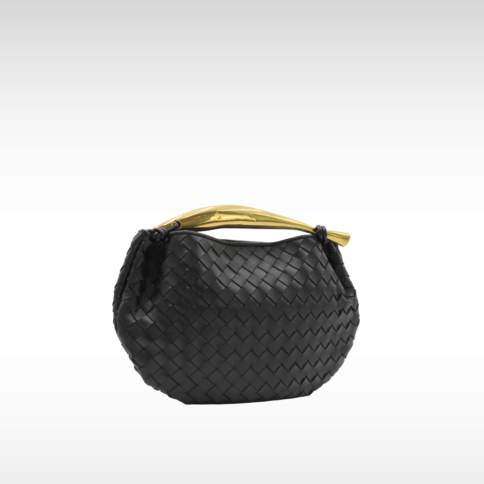 Sardine Lamb Black Handbag