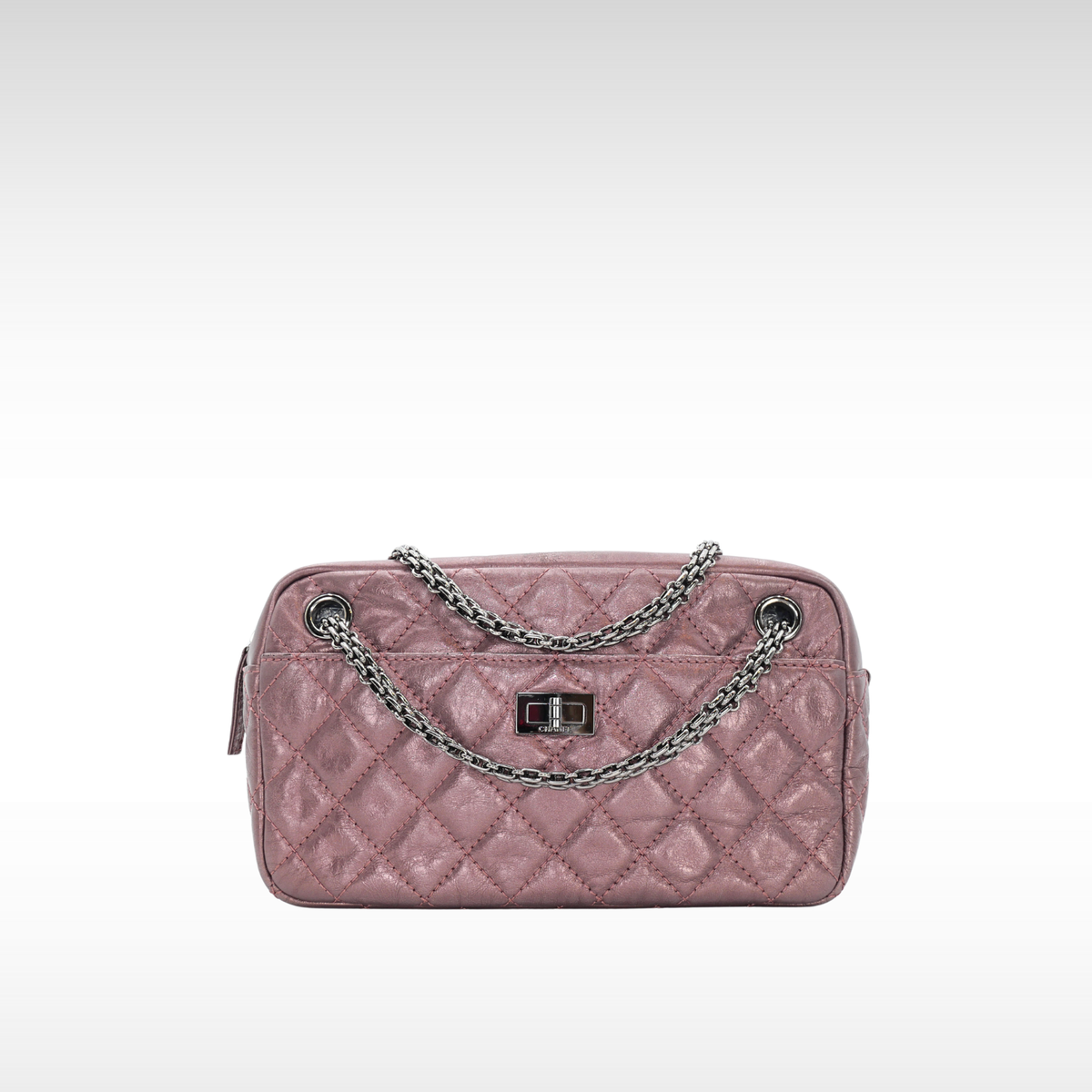 2.55 Calf Pink Crossbody Bag