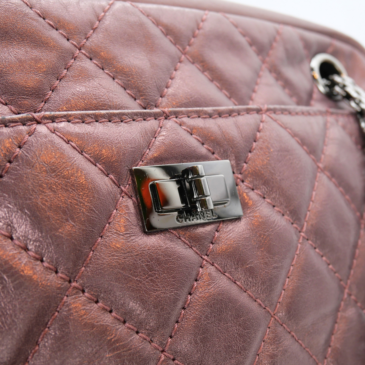 2.55 Calf Pink Crossbody Bag