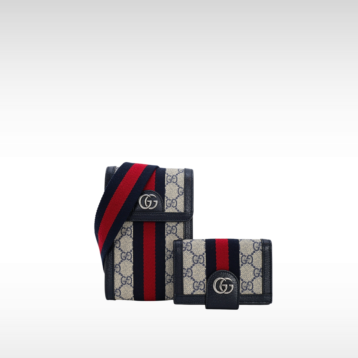 Ophidia GG-Supreme Coated Canvas Crossbody Bag
