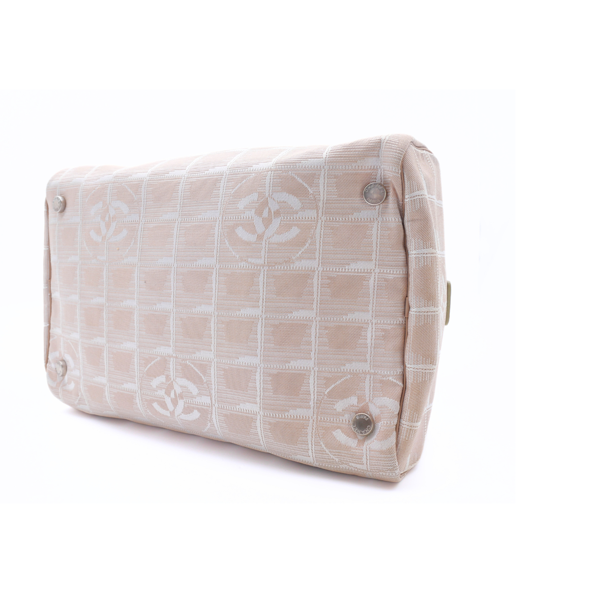 New Travel Medium Nylon Beige Vanity Bag