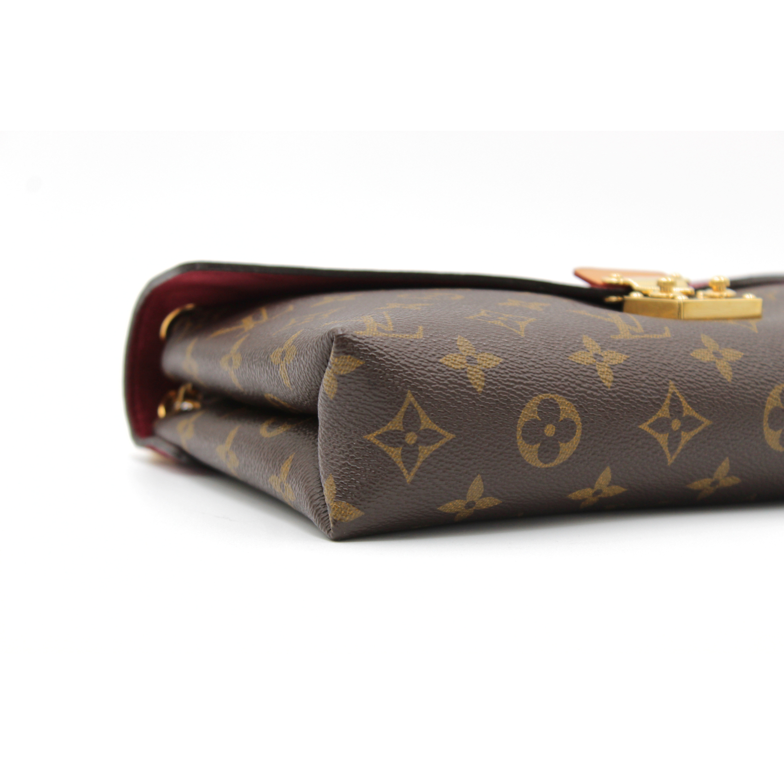 Pallas Chain Monogram Marron + Aurore Shoulder Bag
