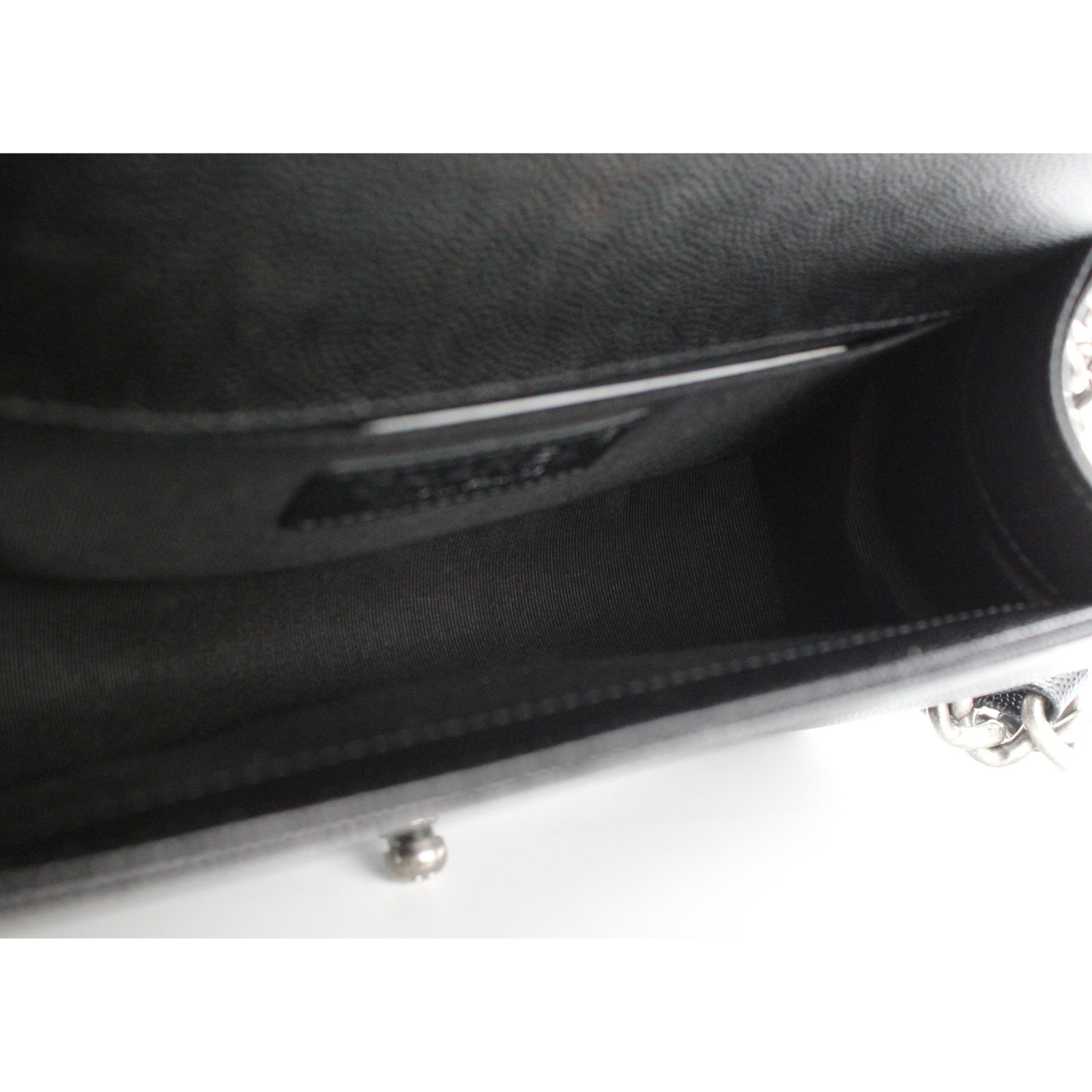 Boy Chanel Caviar Black Shoulder Bag